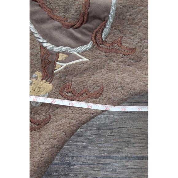 Vintage Kirin Creations Batwing Sweater Embroidered Chinese Dragon Rhinestone M - Picture 12 of 15